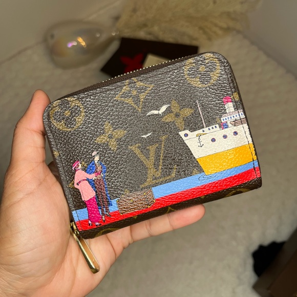 LOUIS VUITTON Monogram 2016 Christmas Animation Zippy Coin Purse - Picture 3 of 9